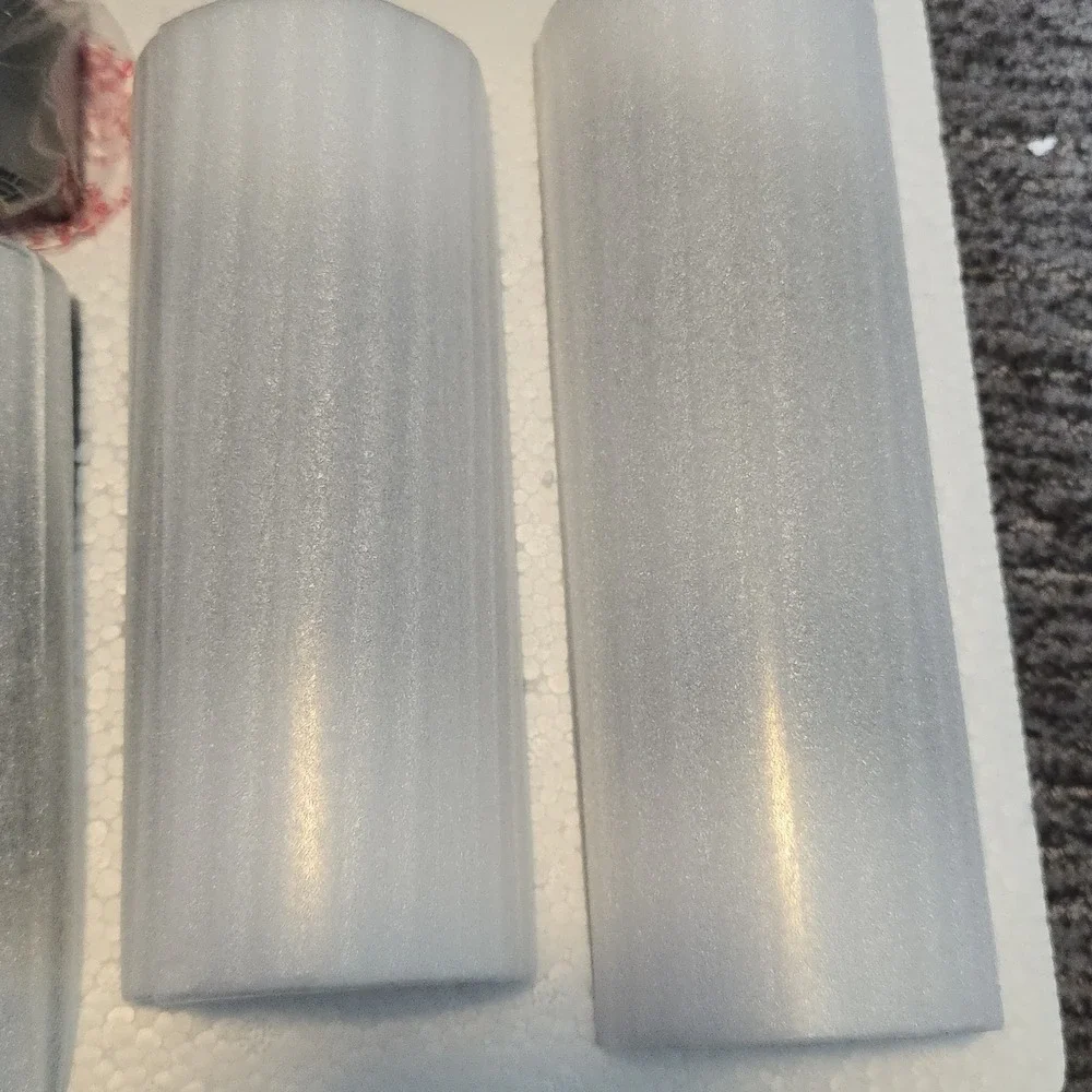 Partylite Reflective Tealight Cylinders P90638 New Discontinued‎ Silver Mirror